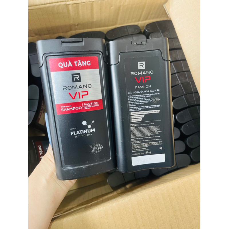 Sữa tắm, dầu gội cao cấp Romano mạnh mẽ nam tính 150g/chai