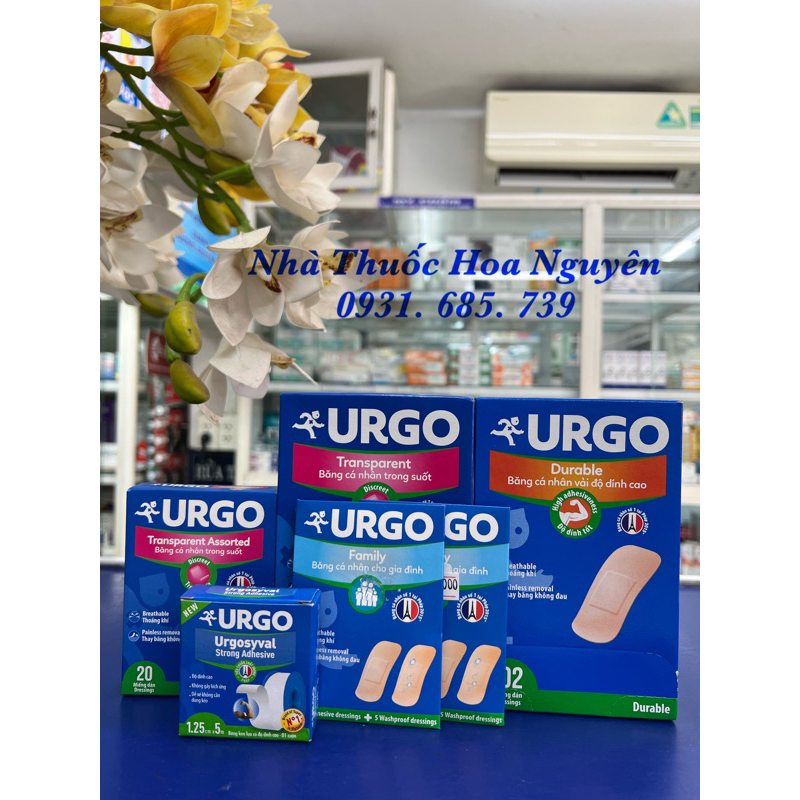 Băng Cá Nhân Độ Dính Cao URGO