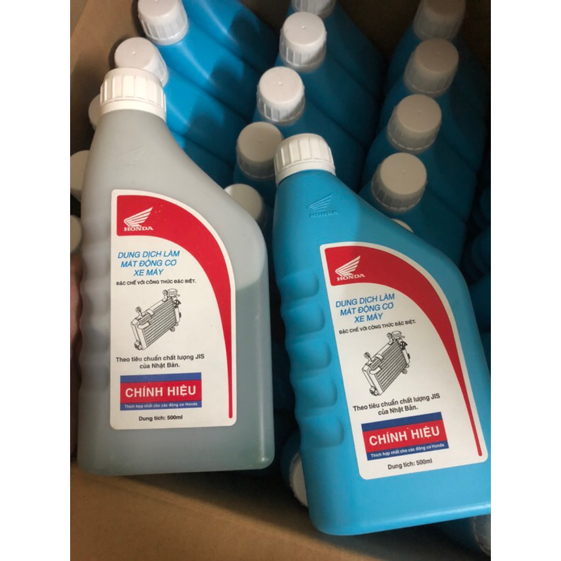 Dung dịch làm mát động cơ chính hiệu Honda sử dụng cho các xe tay ga SH,Vario,SHmode,Lead,AB,... 500ml