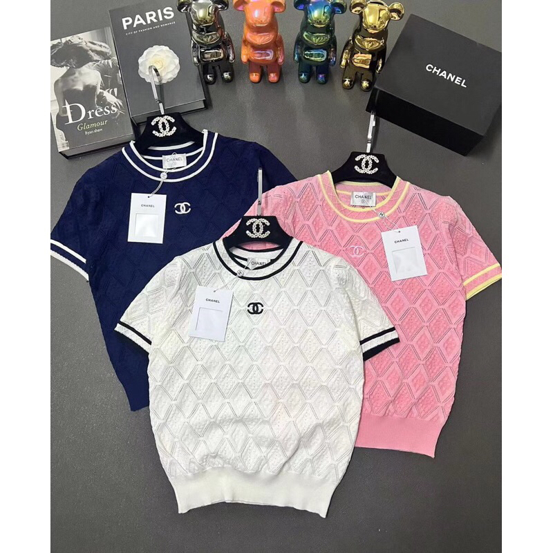 Áo len cổ tròn chaneo