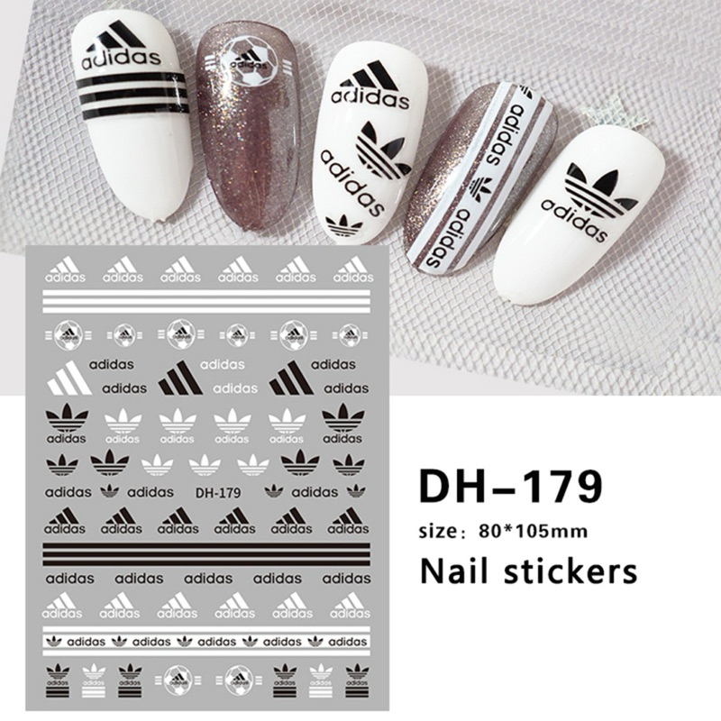 Sticker Dán Móng Mẫu Xinh Giá rẻ-Miếng dán móng tay nhãn hiệu - phong cách hàn quốc nail