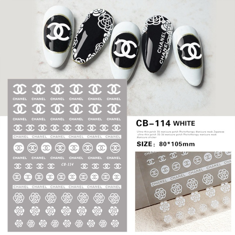 Sticker Dán Móng Mẫu Xinh Giá rẻ-Miếng dán móng tay nhãn hiệu - phong cách hàn quốc nail