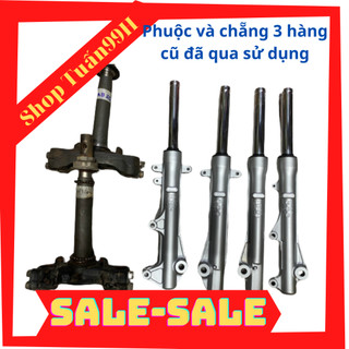 Cặp phuộc và chẵng 3 hàng zin theo xe AB 110 -125 và Vision đã qua sử dụng