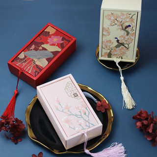 VỎ Hộp quà đựng trà, bánh kẹo cao cấp size 14.9x8.5 x4.3 cm, hộp đựng son, nước hoa mini, hộp làm giỏ quà Tết