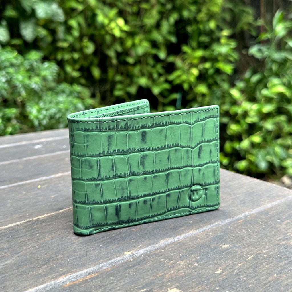 VÍ NAM WT Leather MINI Y Da Bò Thật . Nhiều Màu Sắc