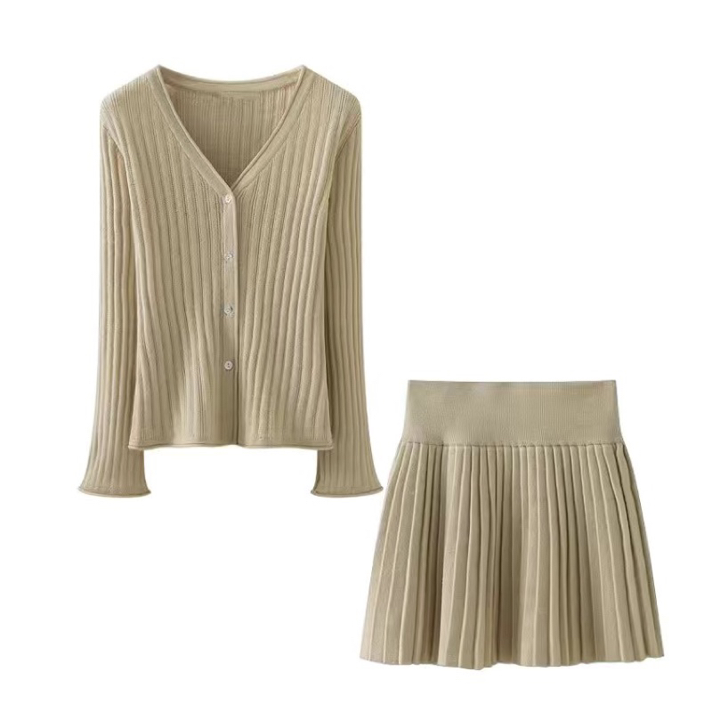 Set áo len gân phong cách hàn quốc  hàng QC SIÊU CẤP