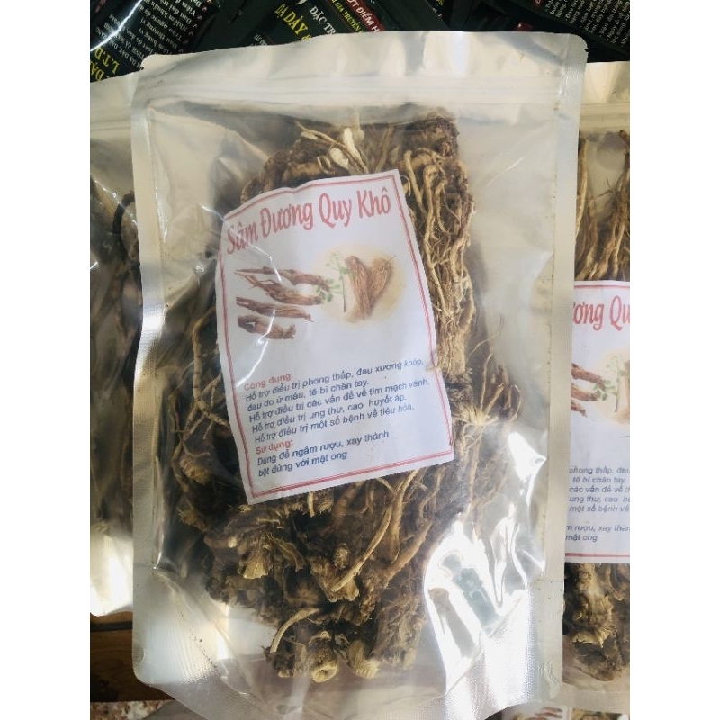 Sâm Đương Quy 100g (Củ đương quy, đương quy khô loại 1)
