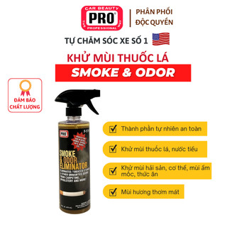 Chai xịt tẩy mùi nội thất ô tô Odor Eliminator hãng PRO nhập khẩu Mỹ 473ml