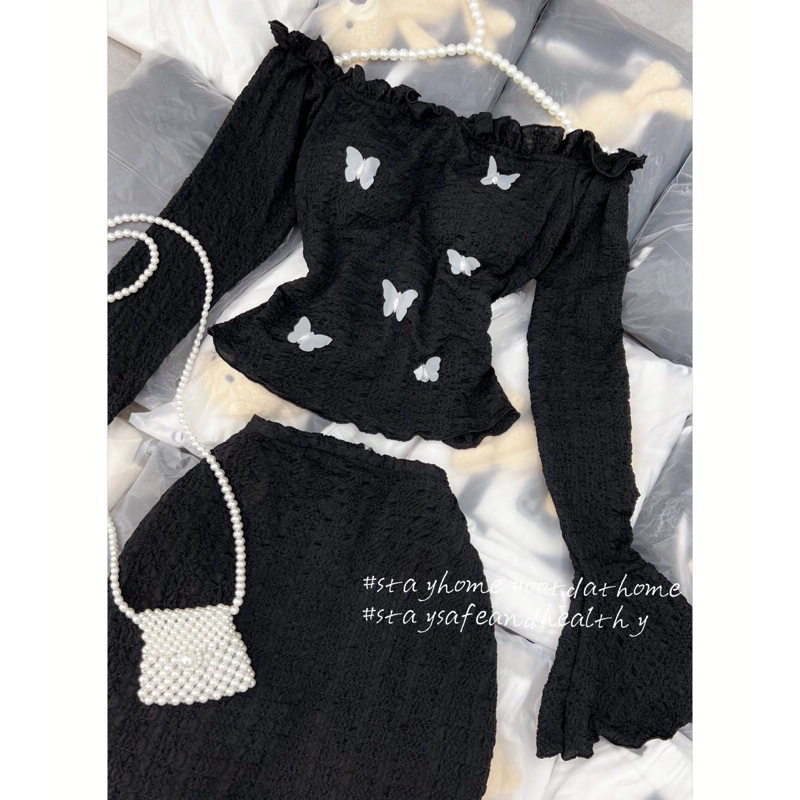 SÉT ĐUÔI CÁ BVAI DÍNH NƠ Trắng- Đen - Nâu