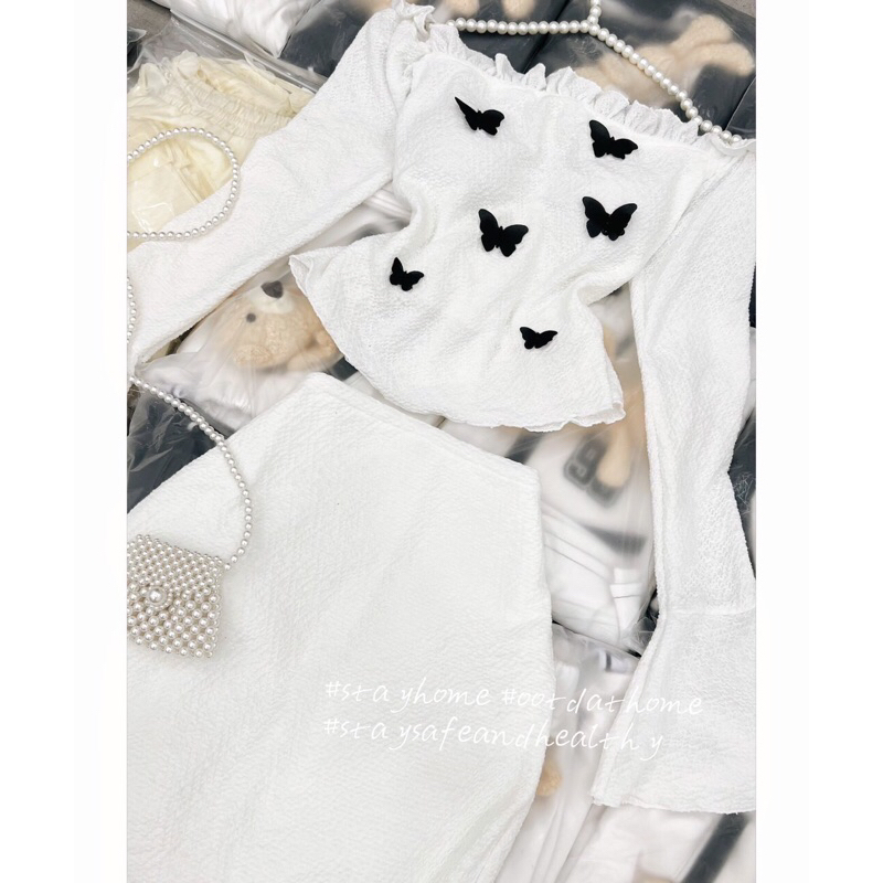 SÉT ĐUÔI CÁ BVAI DÍNH NƠ Trắng- Đen - Nâu