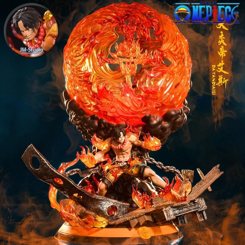MH94 - Mô Hình Cao Cấp Portgas D. Ace Cao 56cm Cực Khủng - Mô Hình One Piece