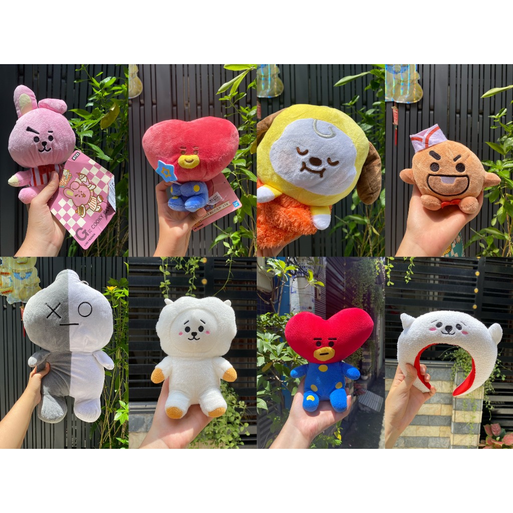 [GOURY.LOU] Gấu bông BT21 [COOKY, KOYA, RJ, TATA, VAN, MANG, CHIMMY]