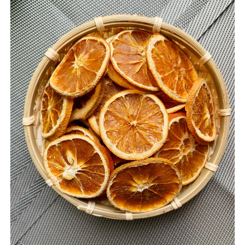 Cam Vàng Thái Lát sấy khô thơm ngon 50-100-200 gram - Detox cơ thể, tăng đề kháng