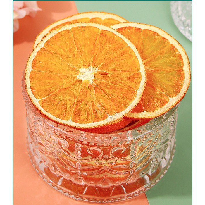 Cam Vàng Thái Lát sấy khô thơm ngon 50-100-200 gram - Detox cơ thể, tăng đề kháng