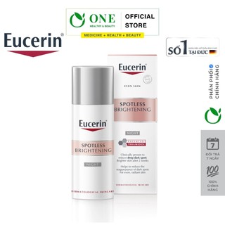 Kem dưỡng đêm giảm thâm nám & sáng da Eucerin  Spotless Brightening