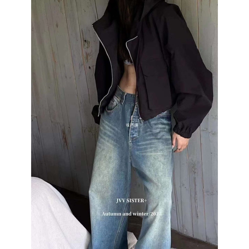 Áo khoác dù kaki túi vuông COMIC