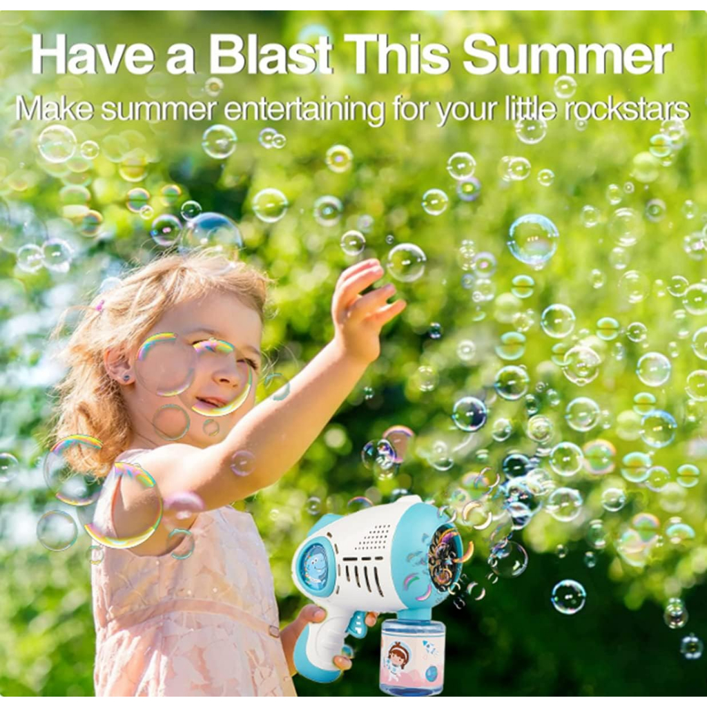 Súng bong xà phòng hình ngỗ nghĩnh siêu nhiều bong bóng, hình khủng long, hàng đẹp máy khoẻ