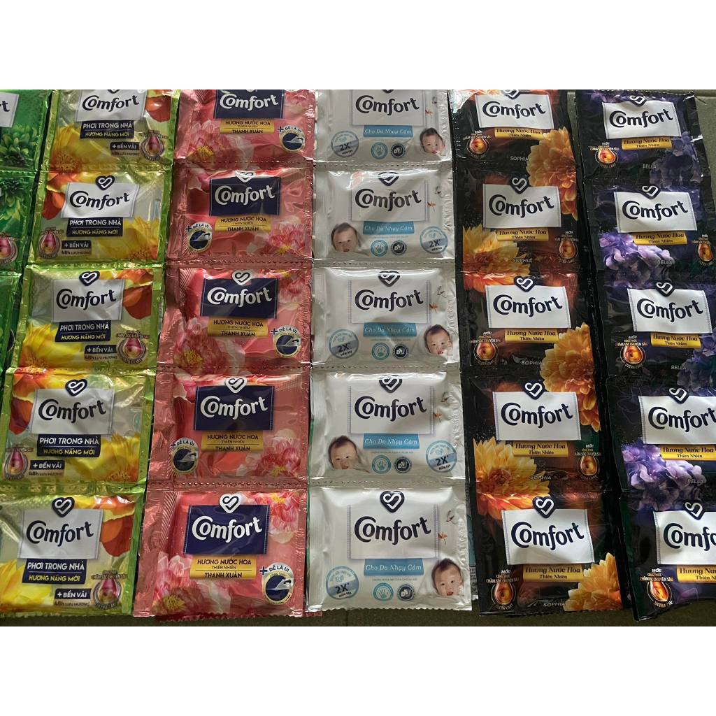 Nước Xả Vải Comfort dây 10 Gói 20ml