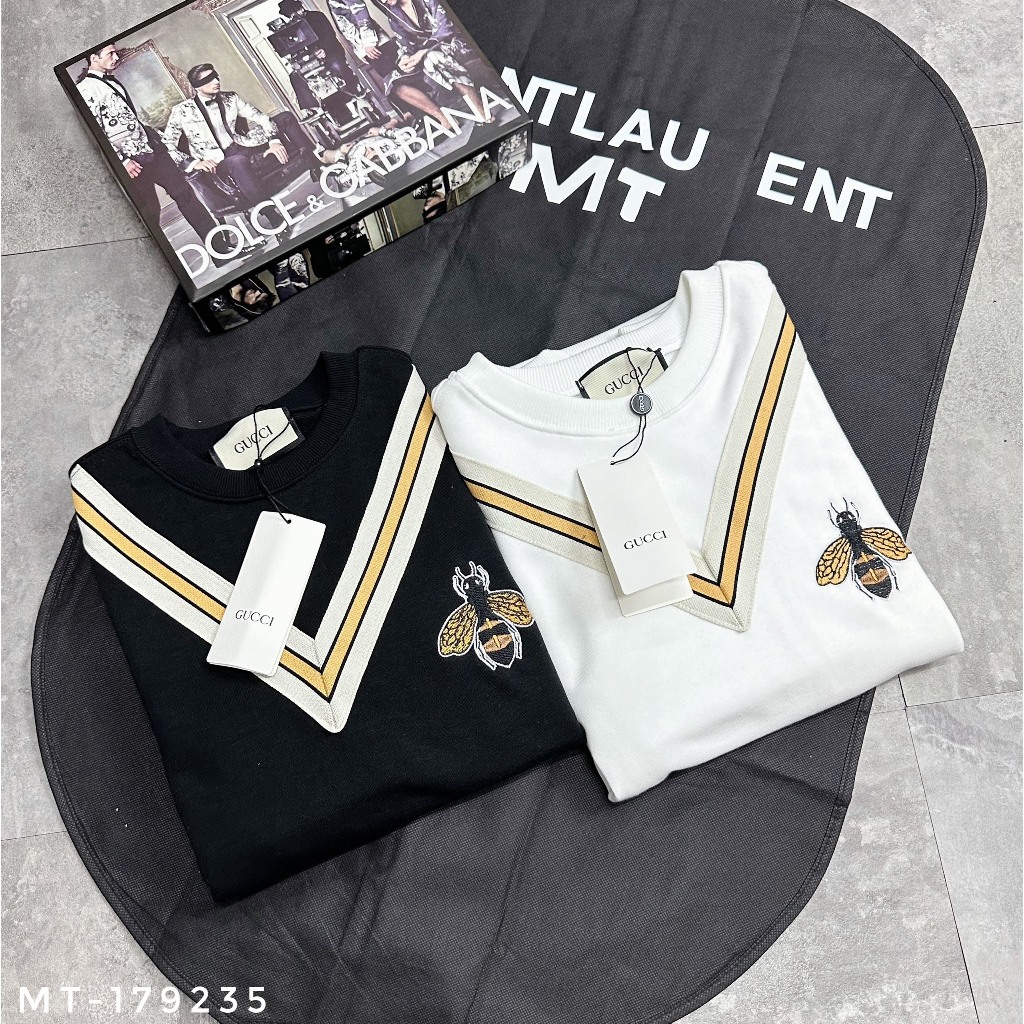 Áo Nỉ SWEATER Gc thêu ong fom chuẩn scap new 2023.