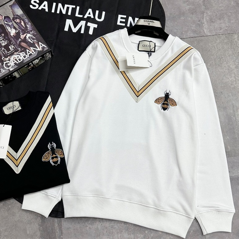 Áo Nỉ SWEATER Gc thêu ong fom chuẩn scap new 2023.