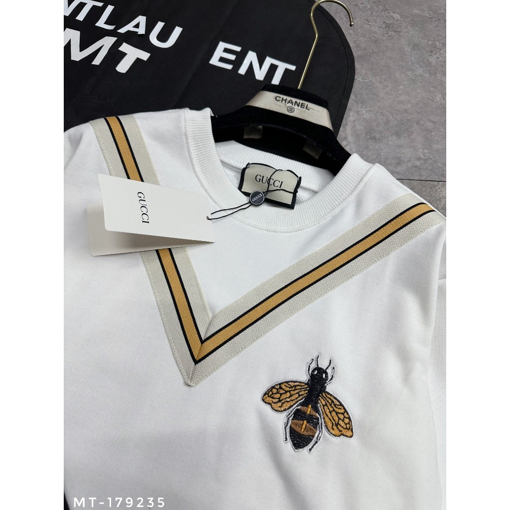 Áo Nỉ SWEATER Gc thêu ong fom chuẩn scap new 2023.