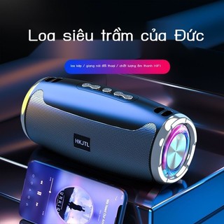 Loa Bluetooth không dây Loa đôi Loa siêu trầm Loa Bluetooth Bass Mạnh Có Đèn Led RGB Loa Bluetooth Khủng Bass