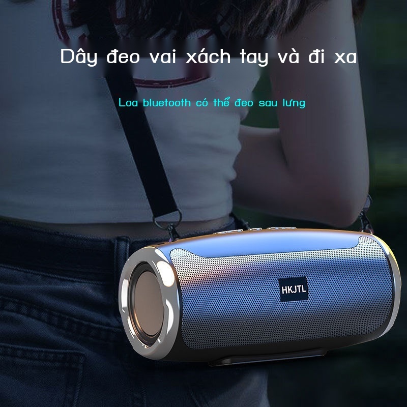 Loa Bluetooth không dây Loa đôi Loa siêu trầm Loa Bluetooth Bass Mạnh Có Đèn Led RGB Loa Bluetooth Khủng Bass