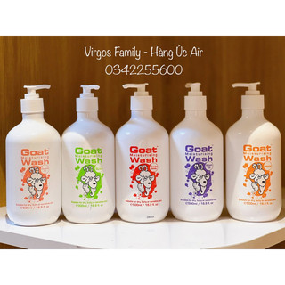 Sữa tắm dê Goat Moisturizing Wash 500ml cho da khô, nhạy cảm