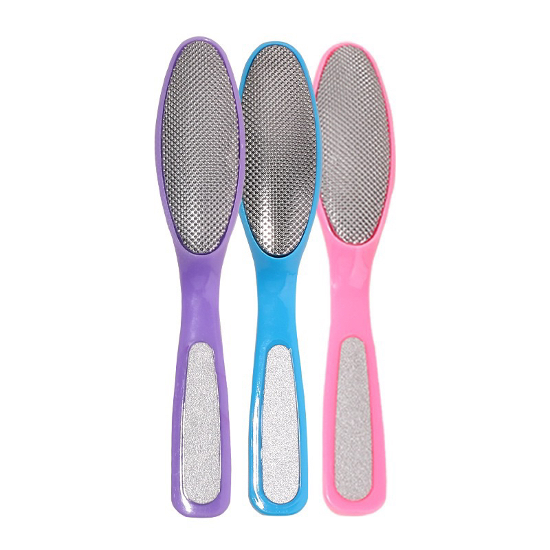 Dụng Cụ Chà Gót Chân 2 Mặt Kim Loại