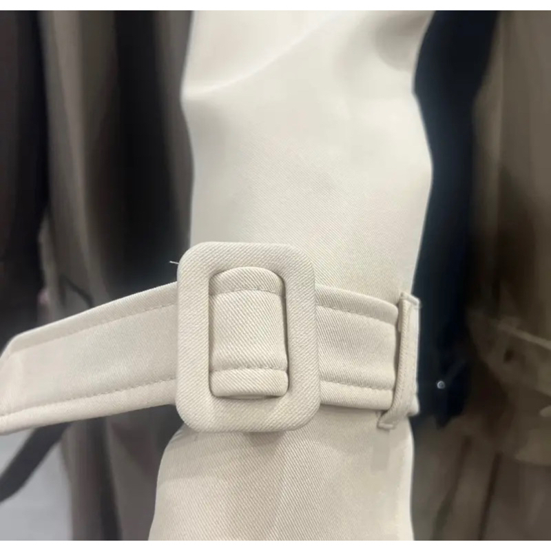 Áo mangto kaki Hàn dáng dài siêu dày ấm hàng QC cao cấp