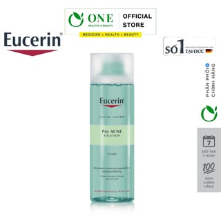 Nước cân bằng cho da nhờn mụn Eucerin Pro Acne Toner