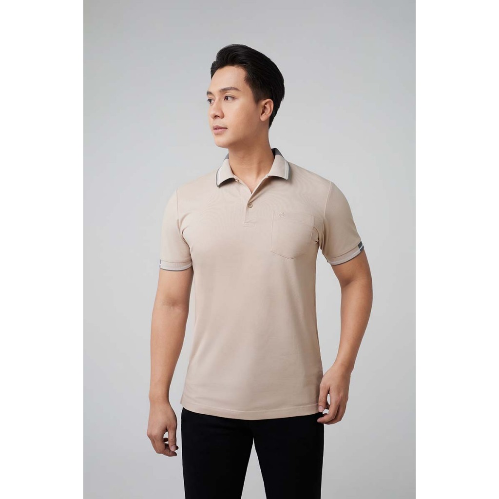 Áo thun polo nam Merriman mã THMTS053 chất vải Cotton thấm hút, thoáng mát