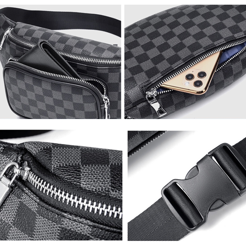 Túi đeo chéo Athen CDO đeo ngực chất liệu da cao cấp thời trang luxury