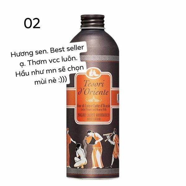Sữa tắm nước hoa Te.sori 500ml
