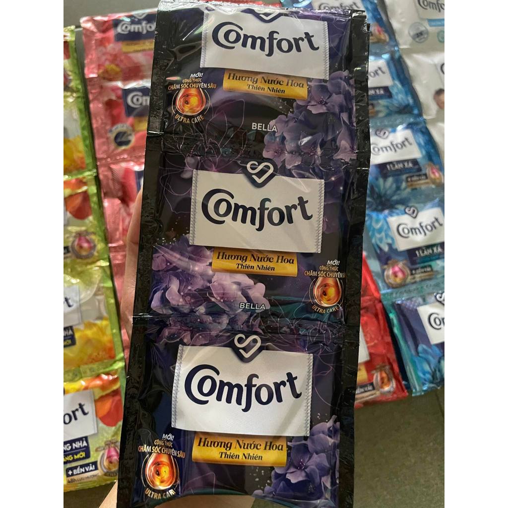 Nước Xả Vải Comfort dây 10 Gói 20ml