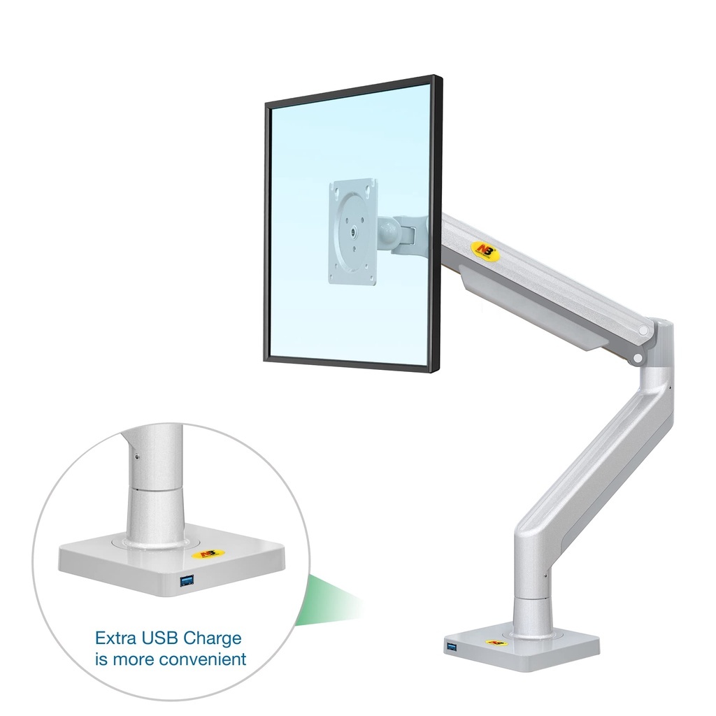 Giá Treo Màn Hình NB-G40 - Arm màn hình hỗ trợ Treo Màn 22-40 Inch - Tải Trọng 15Kg / Model Mới