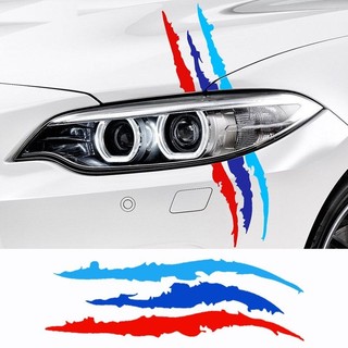 Tem decal móng vuốt, vết cào, dán trang trí đèn pha xe hơi ô tô phá cách
