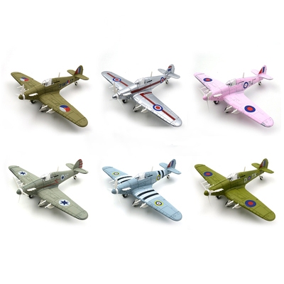 Mô hình lắp ghép 4D Máy Bay Hurricane tỉ Lệ  1:48