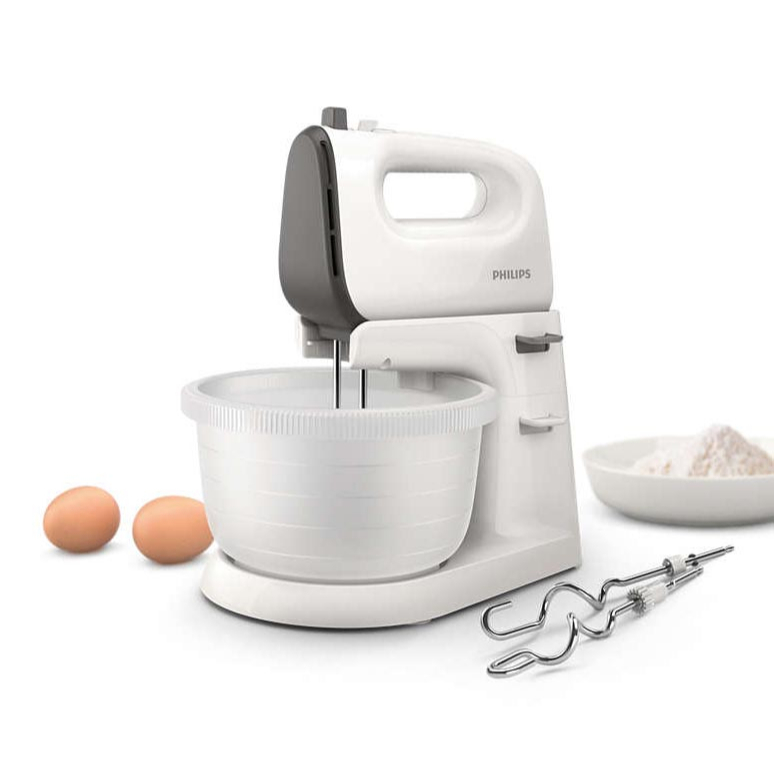 Máy đánh trứng, trộn bột Philips 2in1 HR3745, bảo hành 2 năm | Hàng chính hãng
