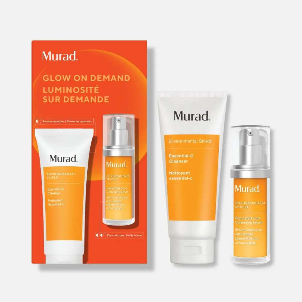 Bộ Sản Phẩm Phục Hồi, Giảm Thâm Nám Murad Glow On Demand Luminosite Sur Demande