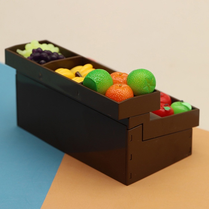 Kệ Trưng Bày Siêu Thị Mini Tỉ Lệ 1 / 12 Cho Nhà Búp Bê