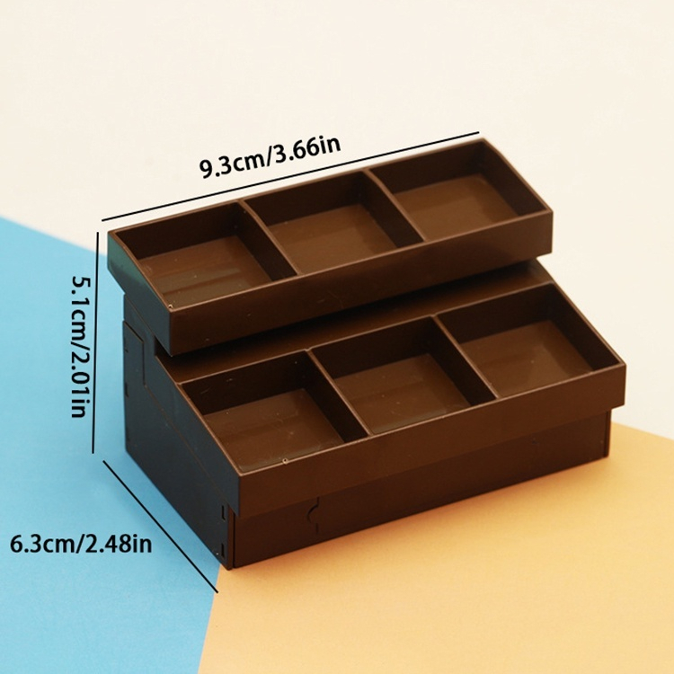 Kệ Trưng Bày Siêu Thị Mini Tỉ Lệ 1 / 12 Cho Nhà Búp Bê