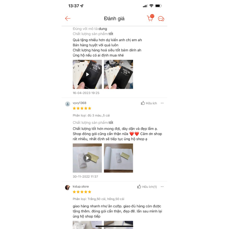 COMBO 5-50-100 Cái Tem thankyou dán  hộp carton ,tem dán niêm phong hộp đóng hàng.
