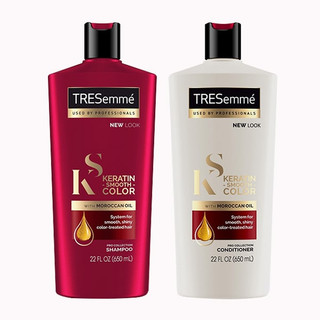 Dầu gội & dầu xả chuyên nghiệp dành cho tóc nhuộm Tresemme Expert Selection Keratin Smooth Color Shampoo 650ml (Mỹ)