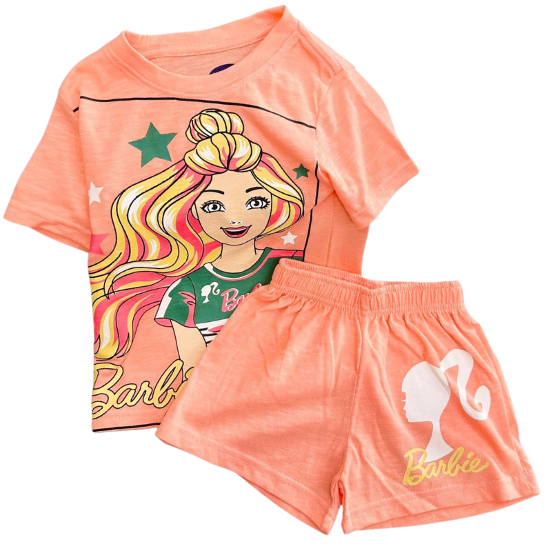 Set đồ bé gái size đại 12-42 kg bộ quần áo trẻ em thun cotton cộc tay mặc mát in hoạt hình xinh Homie Kids