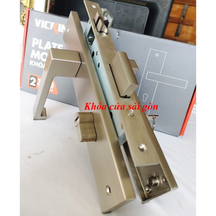 KHÓA TAY GẠT VICKINI CAO CẤP 35128 KEN XƯỚT MỜ