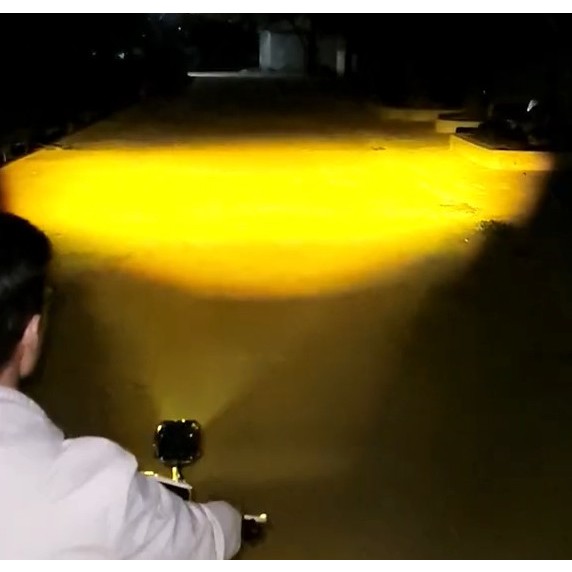 Đèn Trợ Sáng Bi Cầu MT F22X 45W/12.24V/DC 2 Màu 3 Chế Độ Sáng