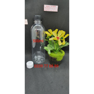 50 CHAI NHỰA PET 500ML CAO