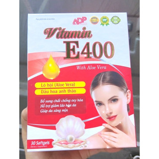 (hàng chuẩn) Vitamin e đỏ Ngọc trai 400 iu, trắng đẹp da, hỗ trợ nội tiết tố