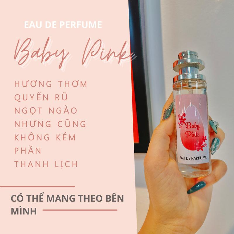 Nước hoa Thái Lan mùi phấn em bé hương thơm phảng phất dịu nhẹ - Hàng nội địa Thái